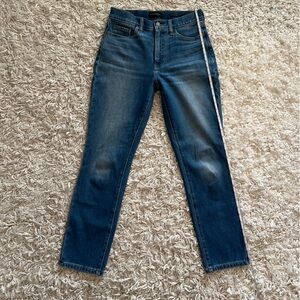 Banana republic premium high rise slim straight Blue Women's Jeans size 26/2